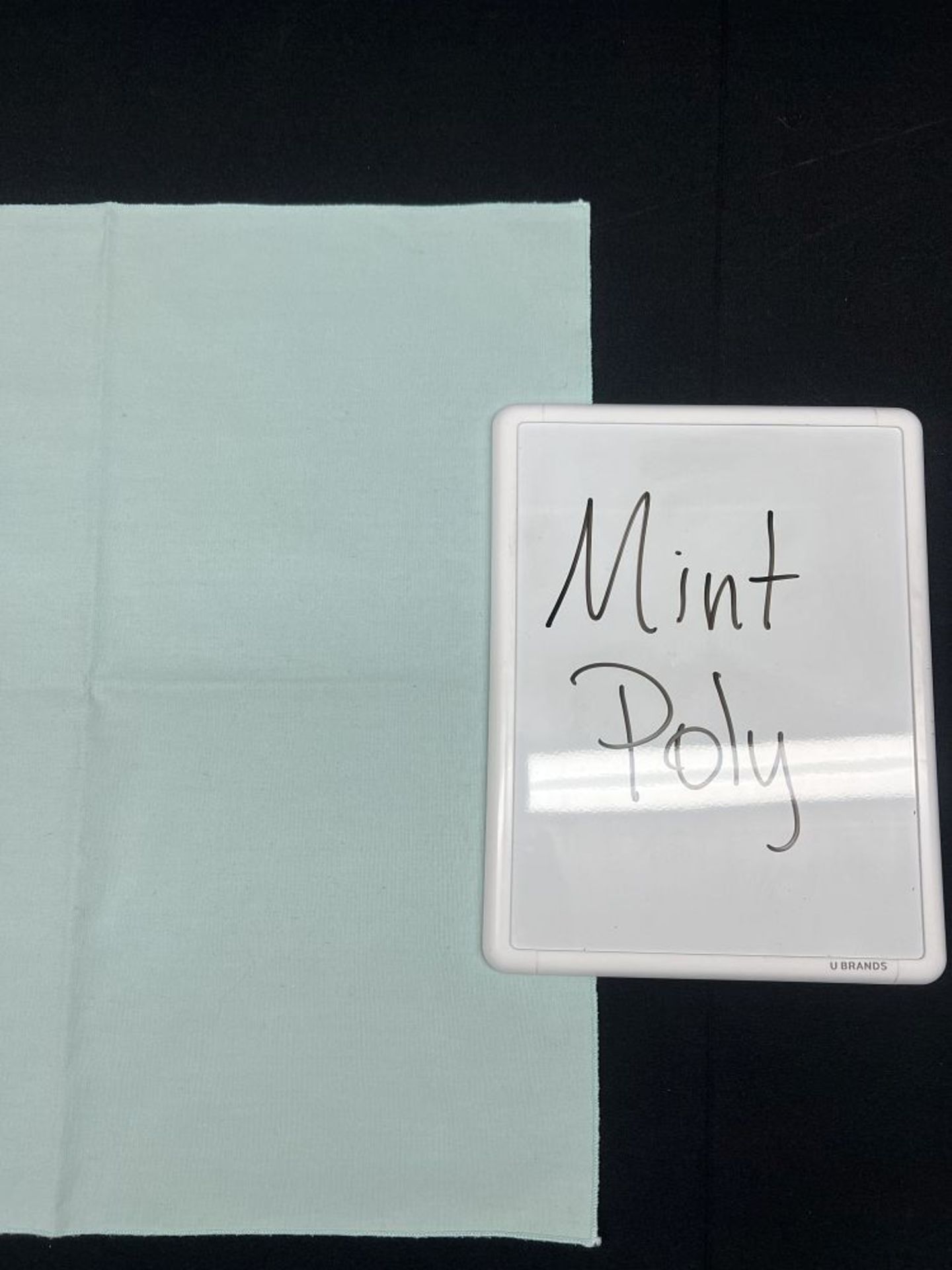 Mint 120" Round Poly Tablecloth