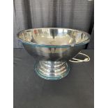 19" Stainless Punch Bowl w/ Rope Light