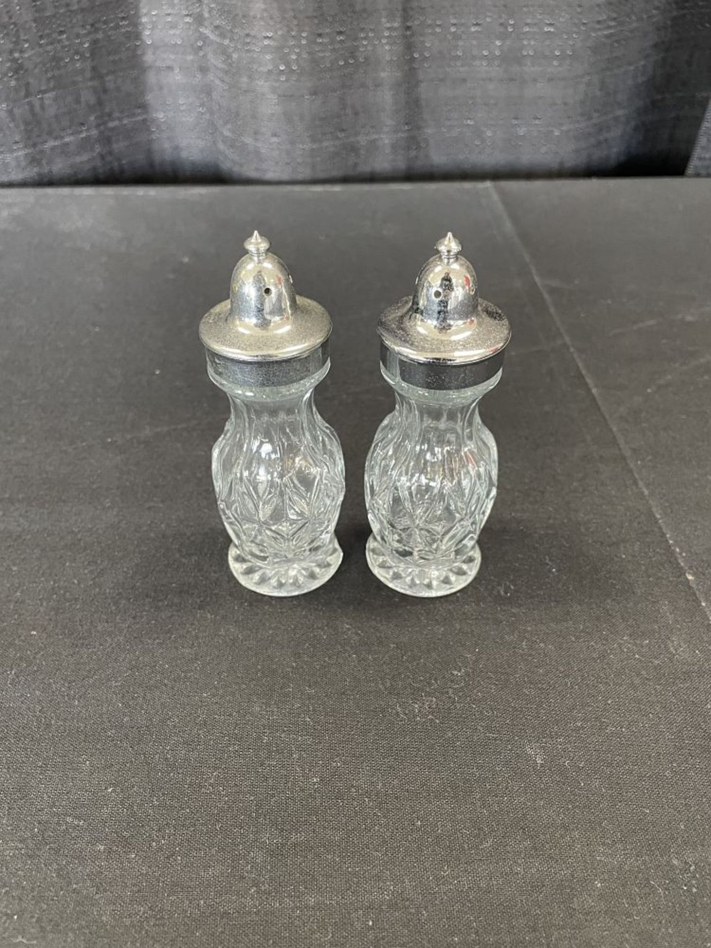 Cut Glass Salt & Pepper Shaker Sets