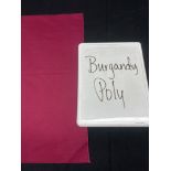 Burgundy Poly Napkin