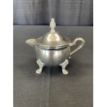 Fancy Silver Plate Creamer