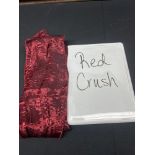 Red Crush Chair Tie