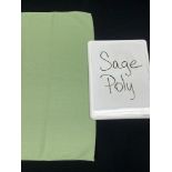 Sage 90 x 132 Poly Tablecloth