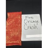 72" x 72" Fire Orange Crush Tablecloth
