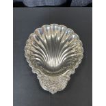 5"x6" Scallopped Silver Plate Serving Dish