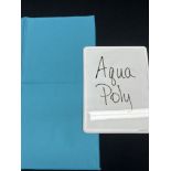 Aqua Blue Poly Napkin