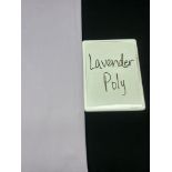 Lavender 108" Round Poly Tablecloth