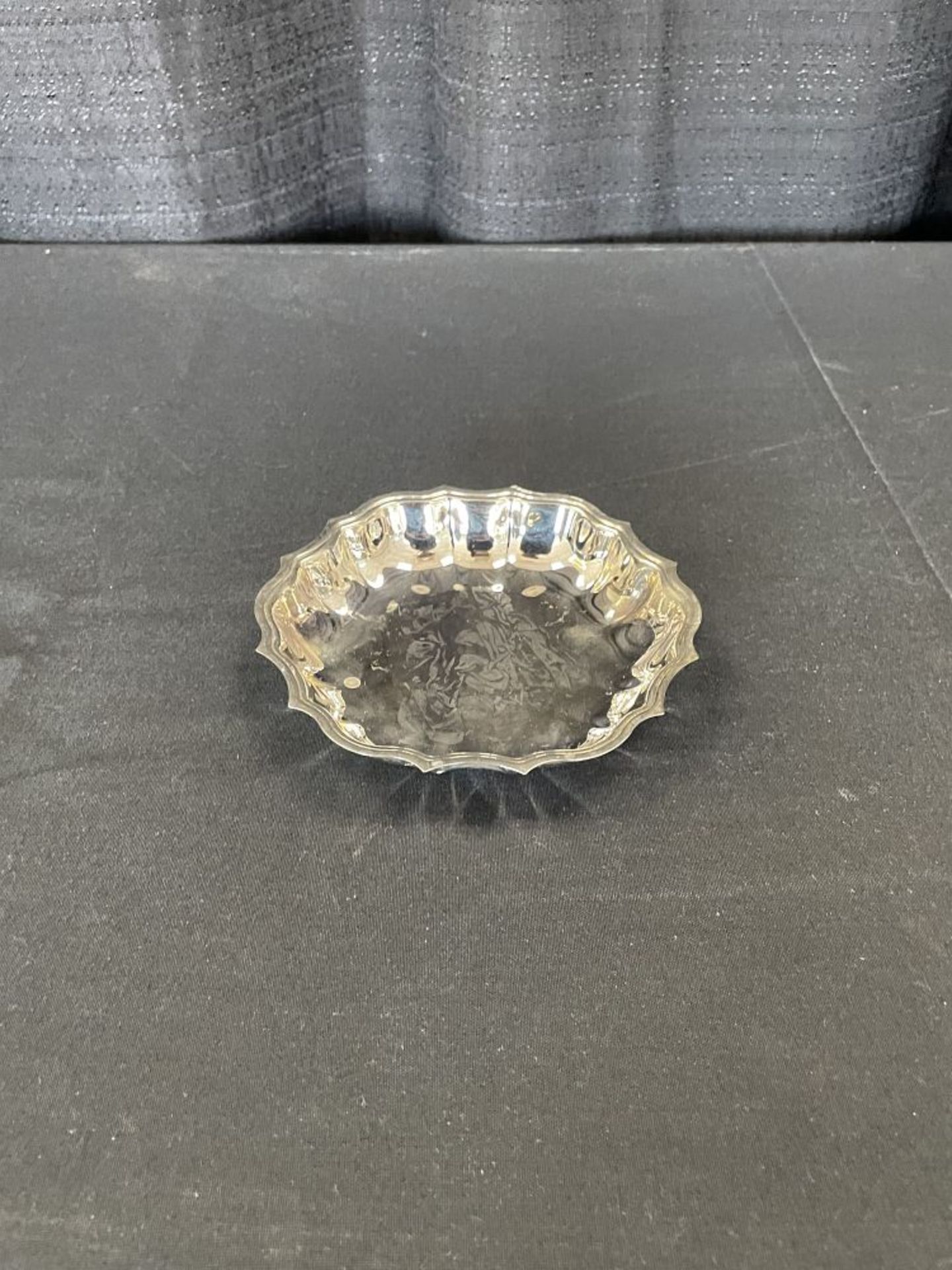 5.75" Silver Plate Serving Dish