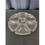 16.5" Round Platter w/ Dividers