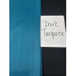 Dark Turquoise 72 x 72 Square Poly Tablecloth