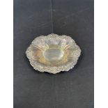 6"x8" Silver Plate Scalloped Serving Dish