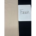 Fawn 120" Round Poly Tablecloth