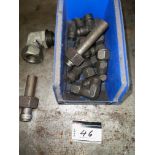 LOT/ASSORTED HYDRAULIC FITTINGS