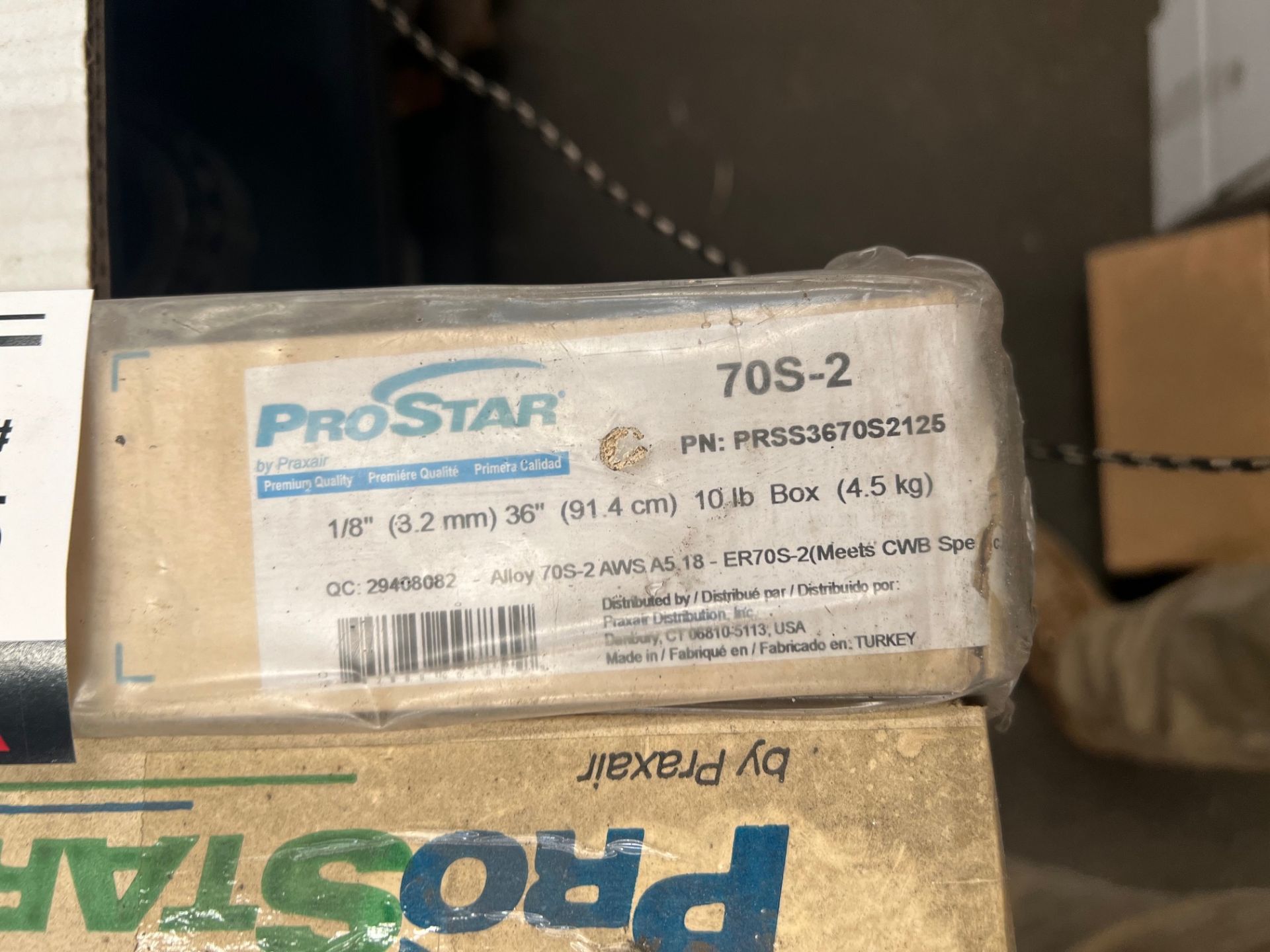 LOT/PROSTAR PREMIUM QUALITY COATED WELDING RODS, QTY 2 BOXES