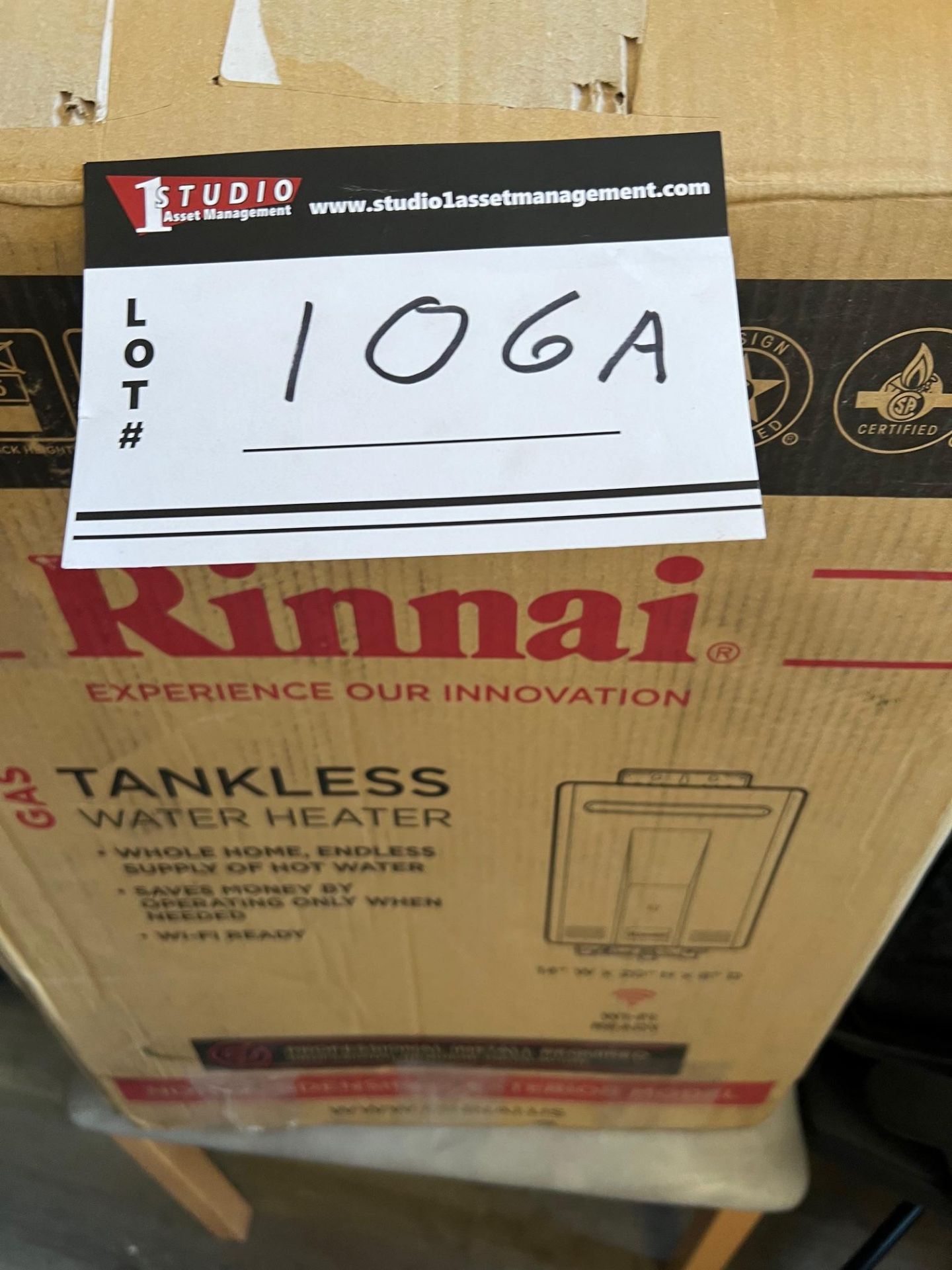 RINNAI, TANKLESS WATER HEATER (GAS), BRAND NEW - Image 6 of 6