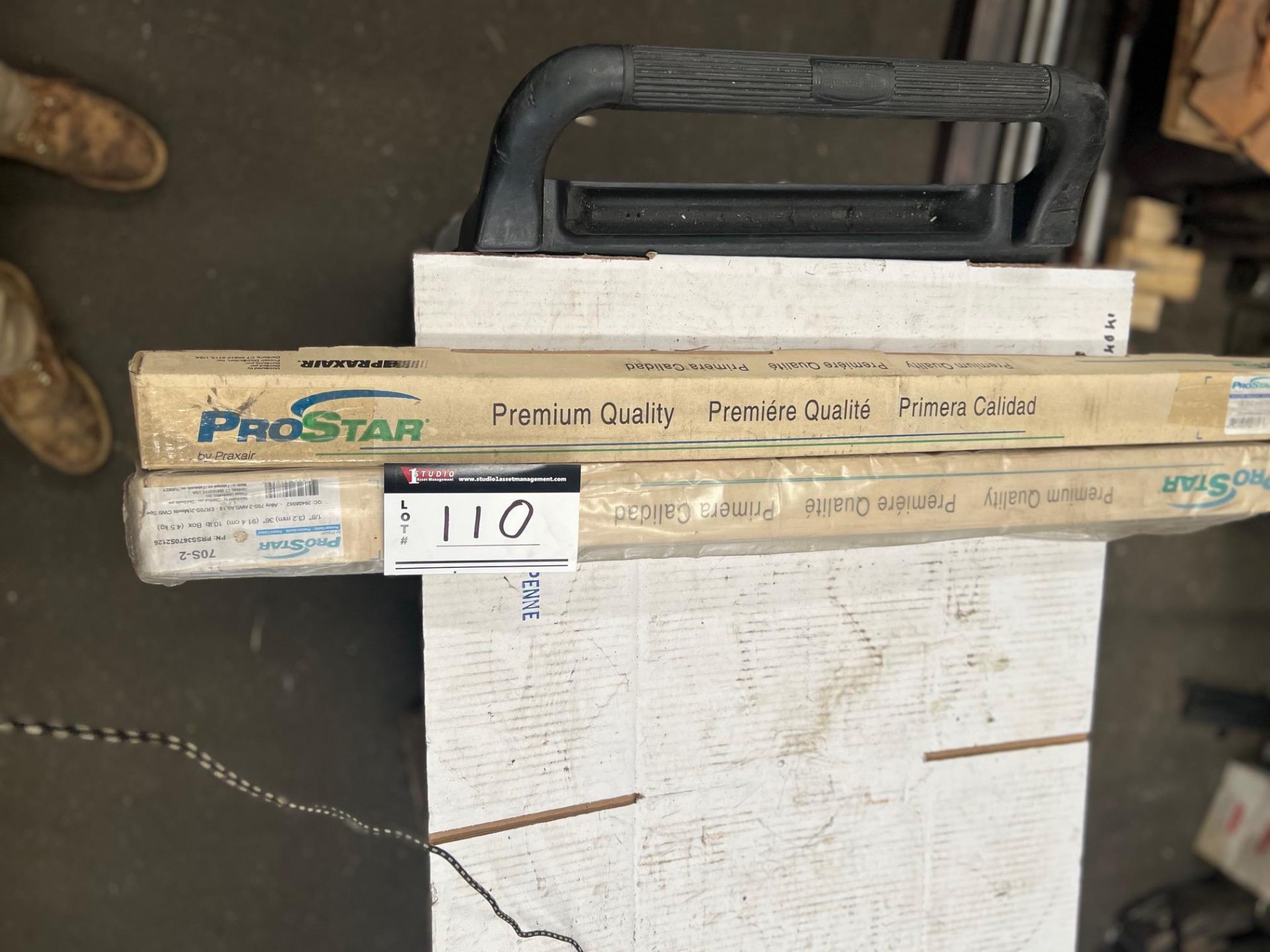 LOT/PROSTAR PREMIUM QUALITY COATED WELDING RODS, QTY 2 BOXES - Image 2 of 3
