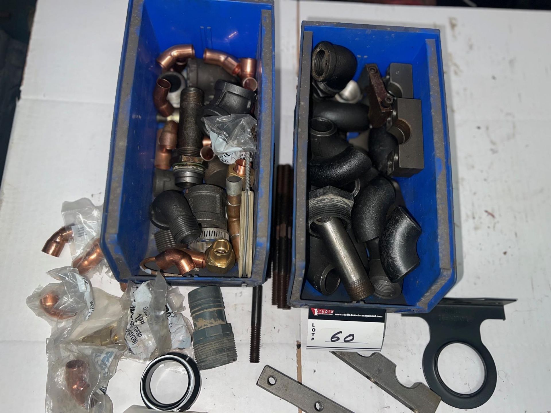 LOT/ASSORTED HYDRAULIC FITTINGS - Image 3 of 3