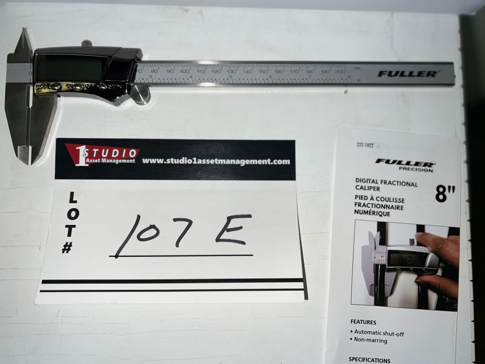 LOT/FULLER PRECISION DIGITAL FRACTIONAL CALIPER, QTY 4 - Image 2 of 3