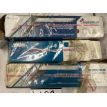 LOT/BLUE SHIELD COVERED ELECTRODES, QTY 3