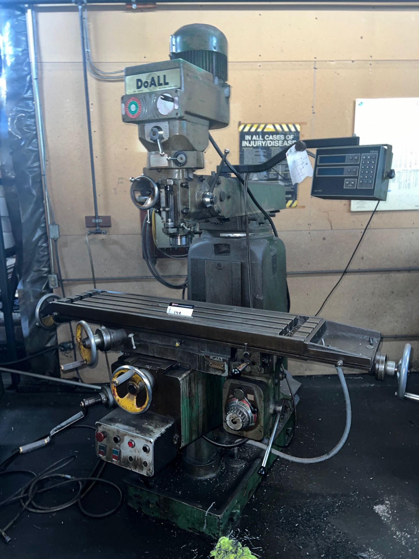 DO-ALL MILLING MACHINE