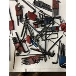 LOT/PIPE WRENCHES AND ALLEN KEYS