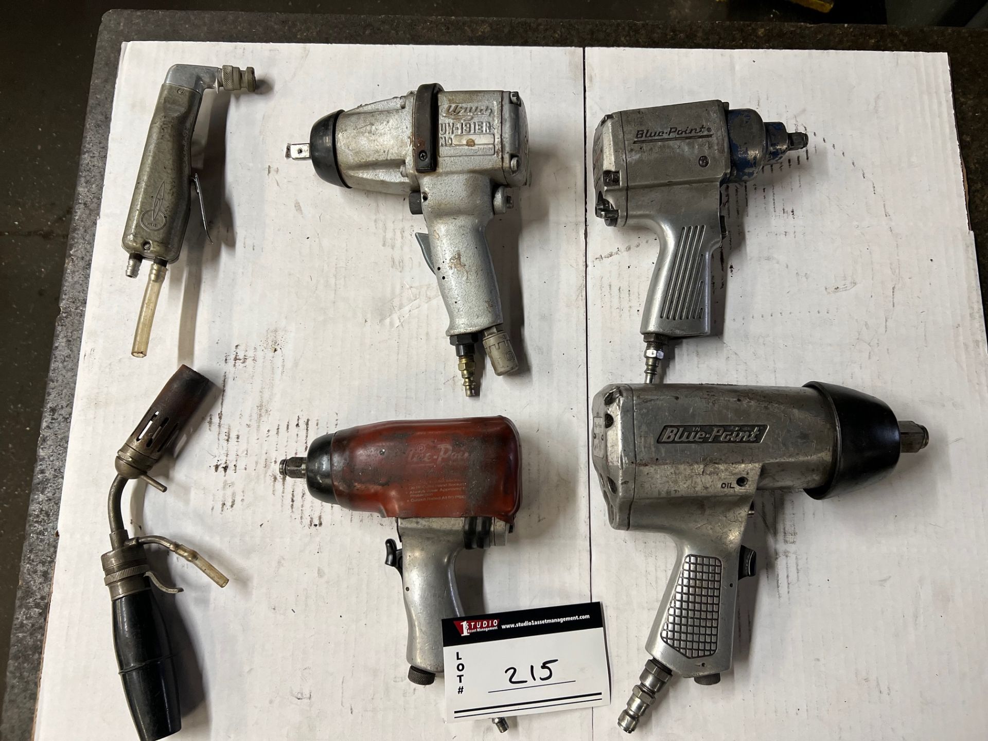 LOT/6 PNEUMATIC POWER TOOLS - Image 5 of 5