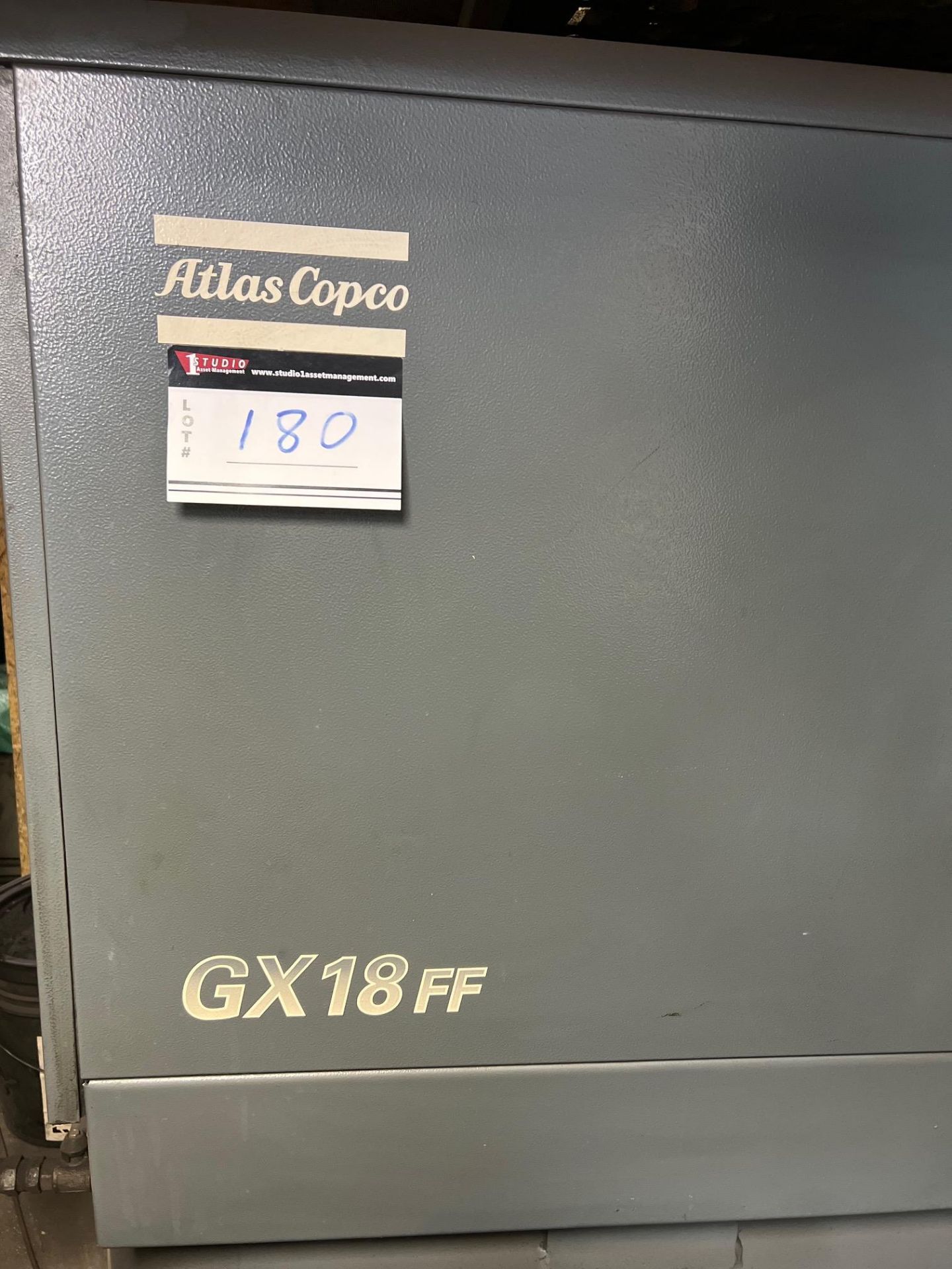 ATLAS COPCO SCREW COMPRESSOR, MODEL GX 18FF, 20 HP, 15550 HOURS - Image 4 of 4