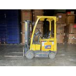 HYSTER 35 ELECTRIC FORKLIFT, MODEL E 35XN, HRS-10724