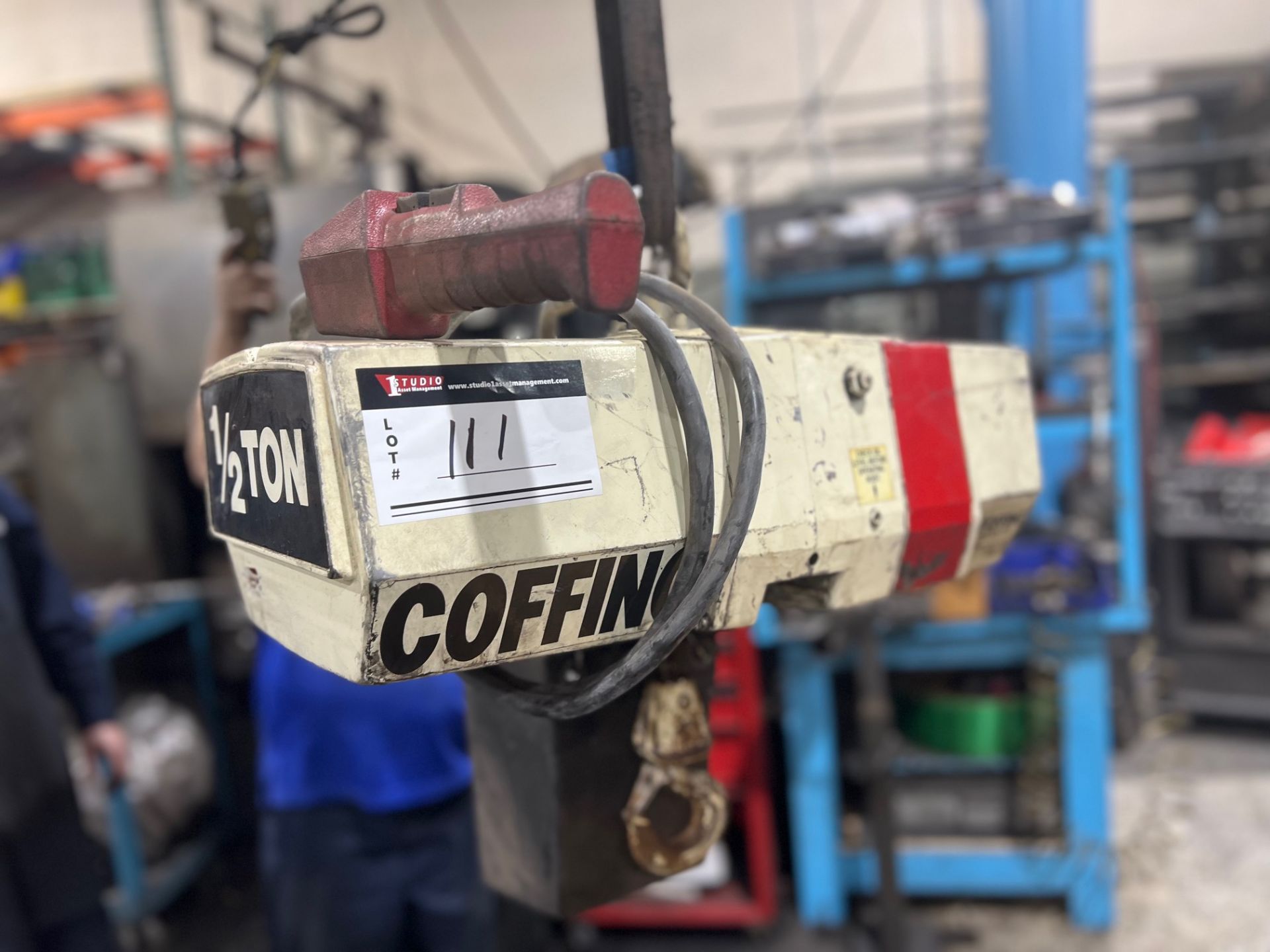 COFFING 1/2 TON HOIST - Image 3 of 4