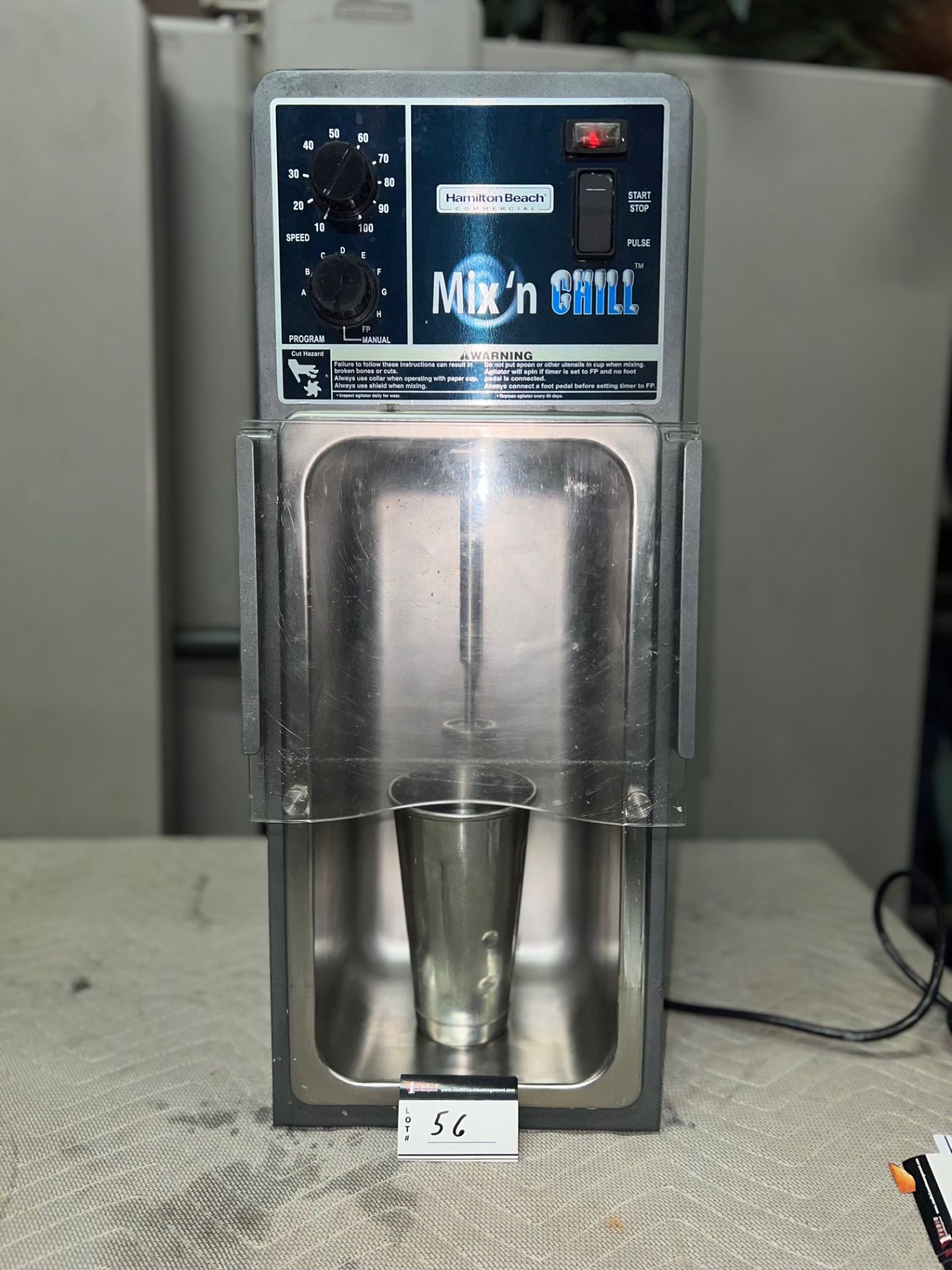 HAMILTON BEACH COMMERCIAL, DRINK MIXER, TYPE GM52