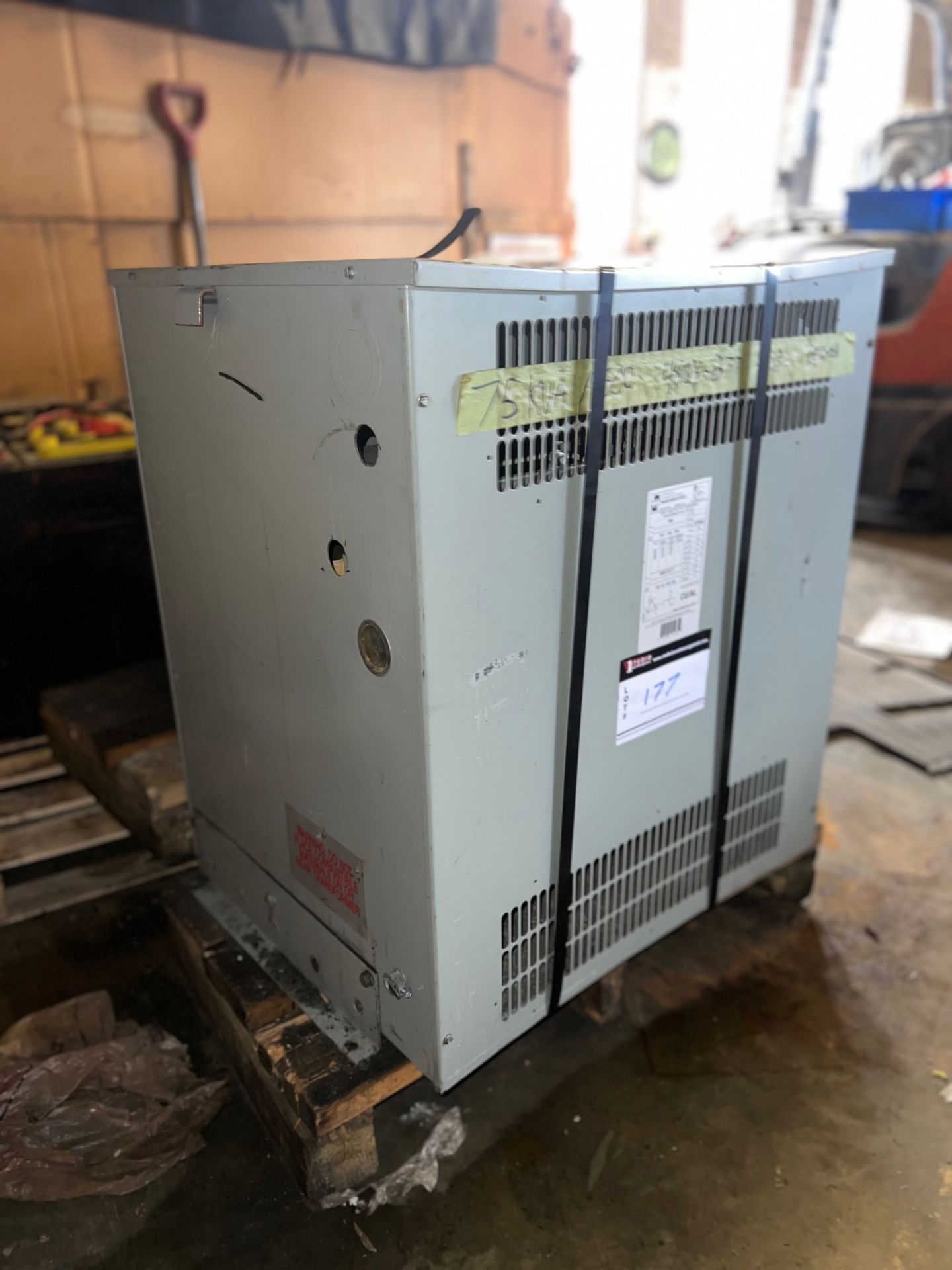 HAMMOND MANUFACTURER, 75 KVA, TRANSFORMER, 600V, 3 PHASE