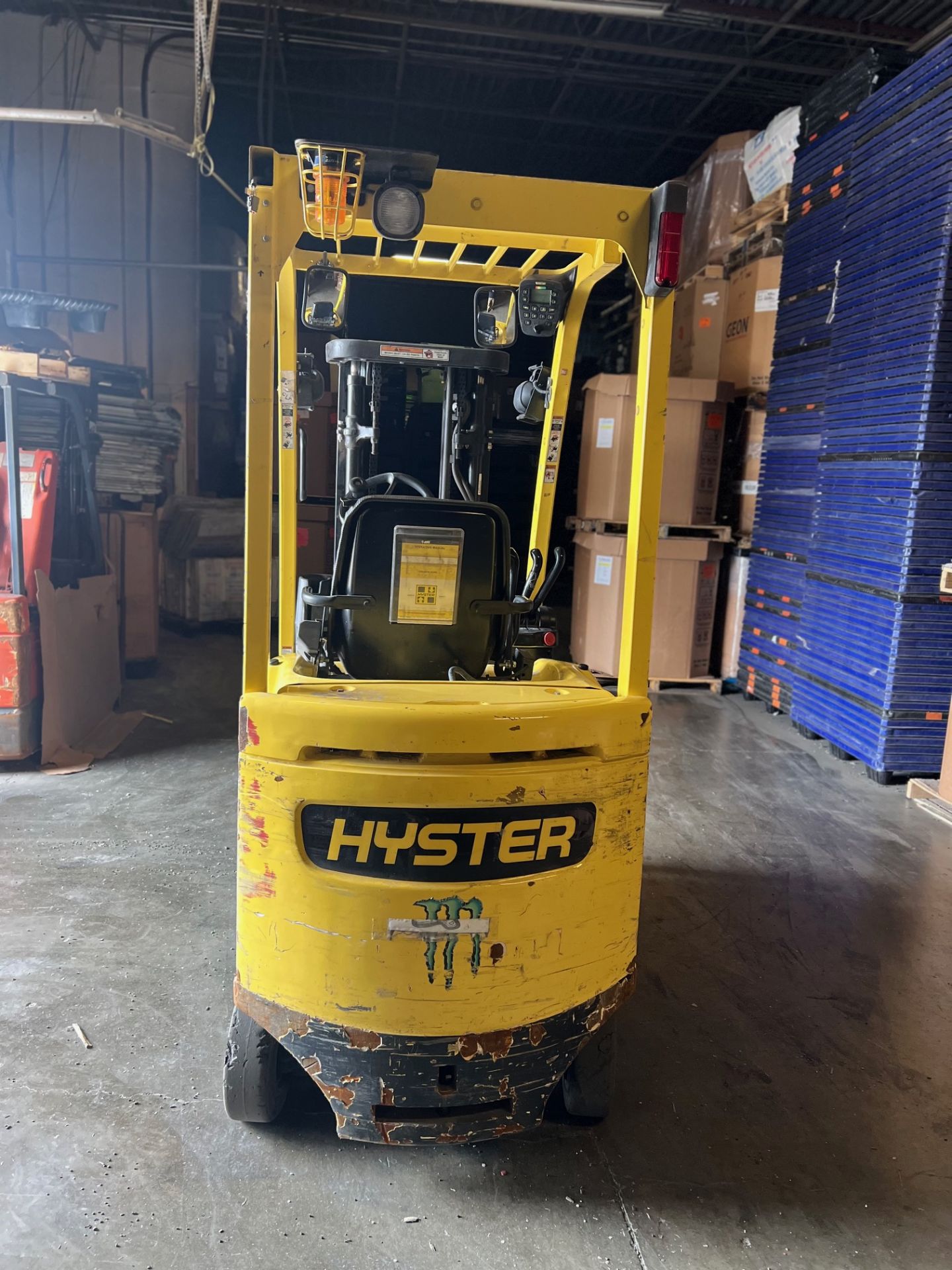 HYSTER 35 ELECTRIC FORKLIFT, MODEL E 35XN, HRS-10724 - Image 3 of 7