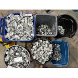 LOT /TUBE CLAMPS, CROSS SOCKET CLAMPS, PIPE FITTING NG CLAMPS, SINGLE PIPE CLAMPS, PIPE FITTING CLAM