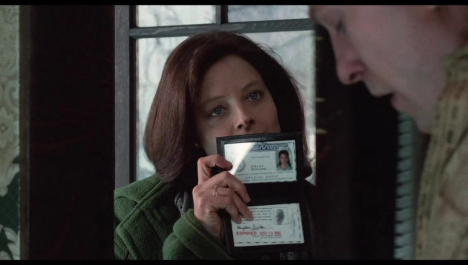 Clarice Starling's (Jodie Foster) FBI credentials from the 1991 classic ...