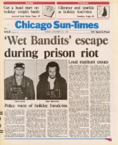 Home Alone 2 (1992) - Original """"Wet Bandits Escape"""" Newspaper