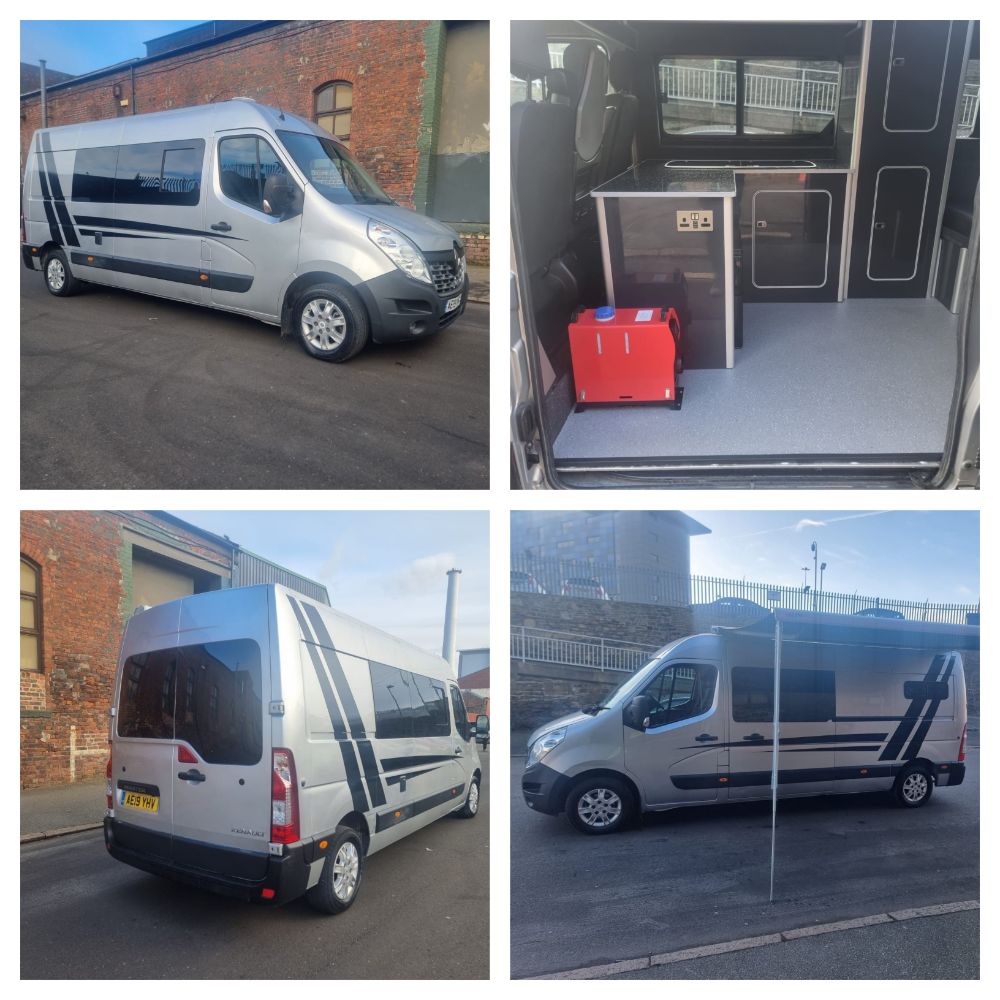 2019 Renault Master Camper Van - No VAT on Hammer - 15% Buyers Premium - High Specification