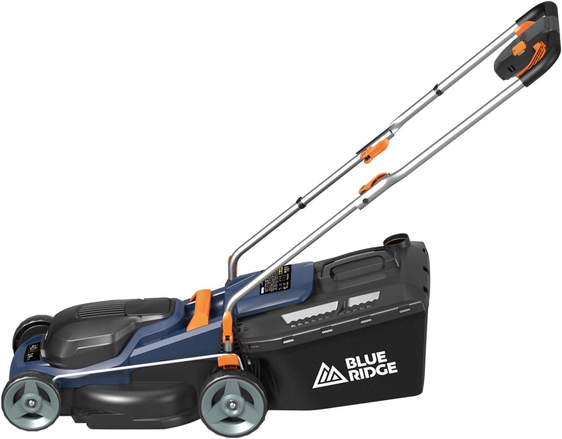 2x NEW & BOXED BLUE RIDGE 36V Cordless Lawnmower with 2.0 Ah Li-ion Battery. RRP £185 EACH. Powerful - Image 2 of 4