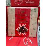42 X BRAND NEW COTE D'OR 235G ADVENT CALENDARS ON DISPLAY STAND BB 28/03/2024 STR