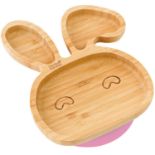12 X BRAND NEW BAMBOO BAMBOO BUNNY SUCTION PLATES RRP £18 EACH R4-2