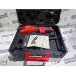 MILWAUKEE M12 PCSS RAPTOR PIPE CUTTER WITH CARRY CASE P3