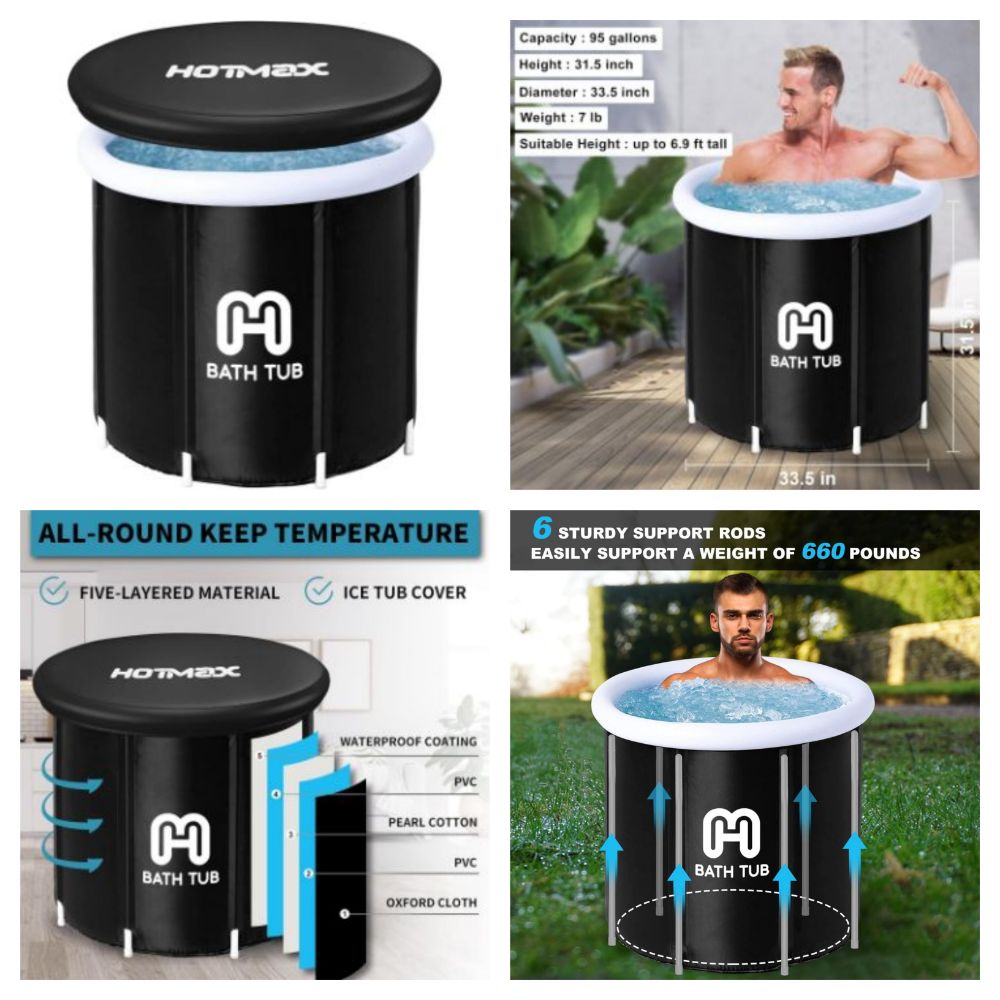 Cold Plunge Ice Bath Tubs - New & Boxed - In Single & Trade Lots - Delivery Available!