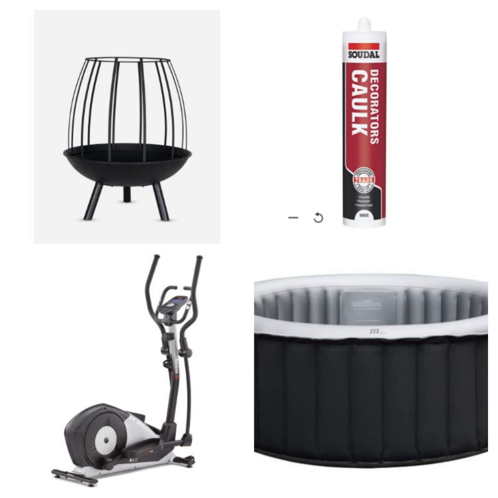 PALLET SALE INCLUDING BBQ'S, LAZY SPAS, TOOLS, CLOTHING, COSMETICS, DIY, TOYS, FURNITURE, HOMEWARES AND MUCH MORE