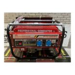 3 X New & Boxed Professional Petrol Generator PT8500WE 2.7 kW. Professional Gasoline Generator