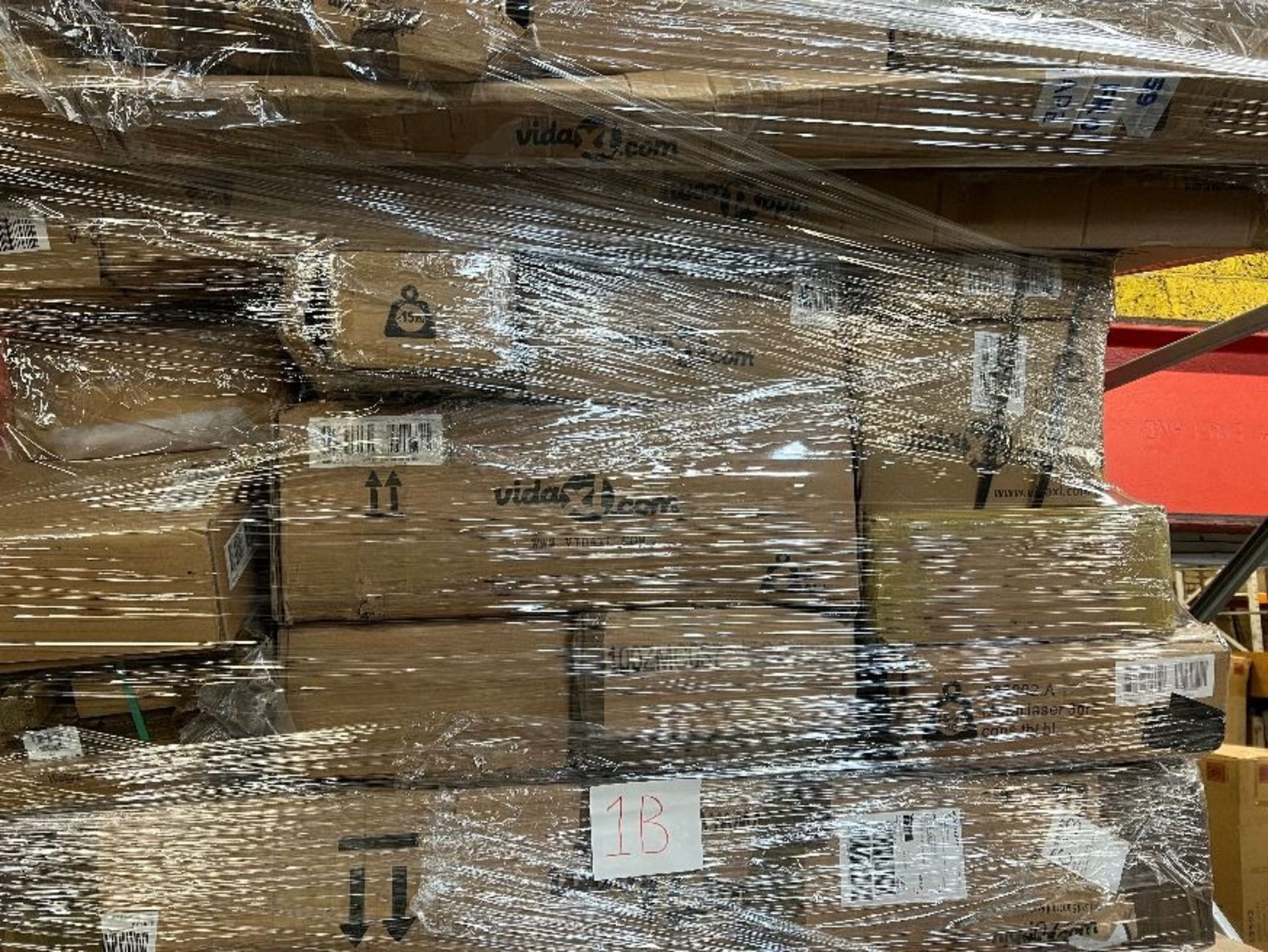 Pallet of customer returns (R23) Items may contain: Bookshelfs / Tables / Sheds and much much more.