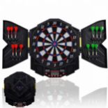 LED Dart Board with 216 Variations 12 Darts Included. - R13.16. The professional electronic darts
