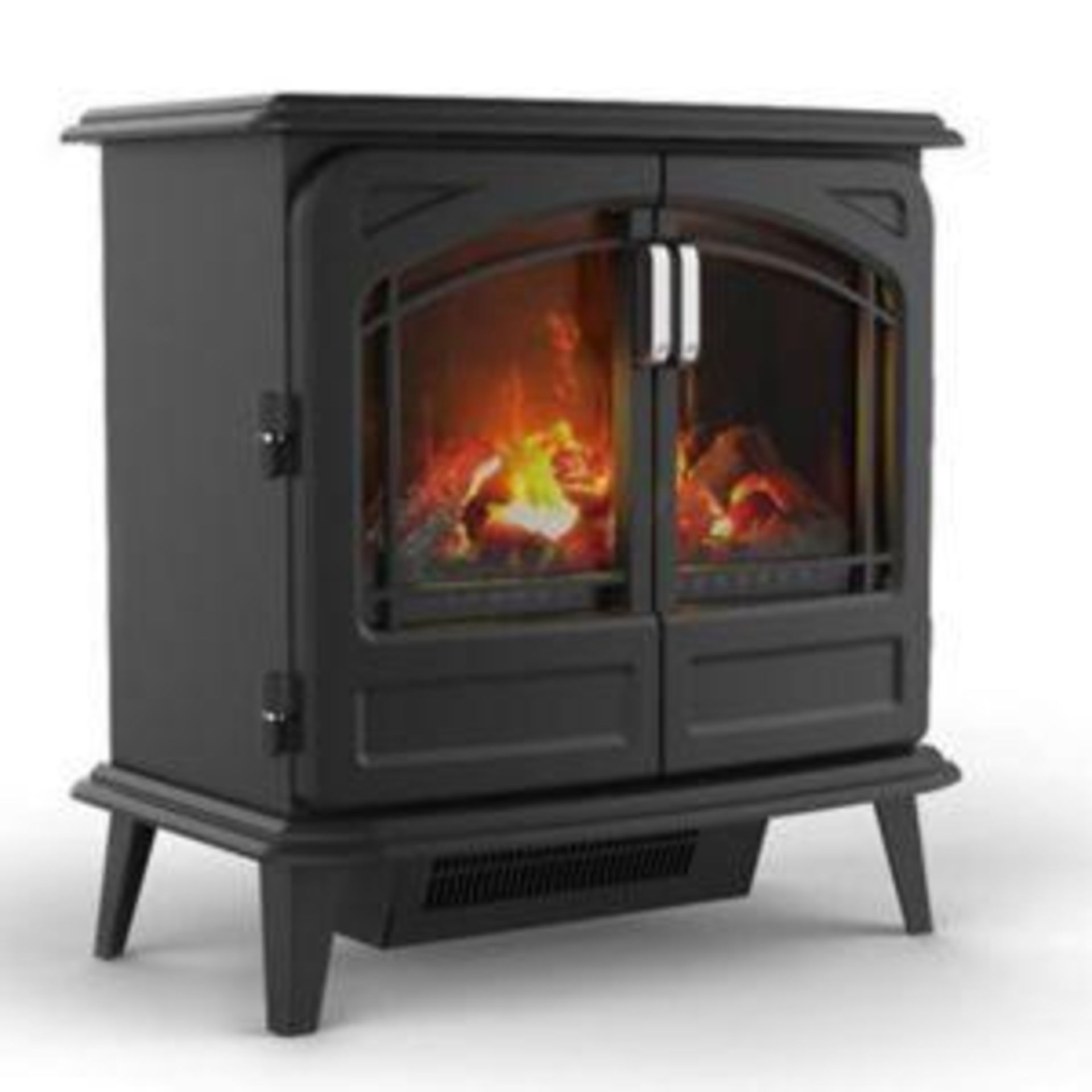 Dimplex Opti-Myst 2Kw Matt Black Electric Stove (LOCATION - H/S 4.2.2) This electric fire features