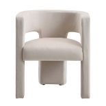 Greenwich Champagne Velvet Dining Chair (R30) RRP £169.99