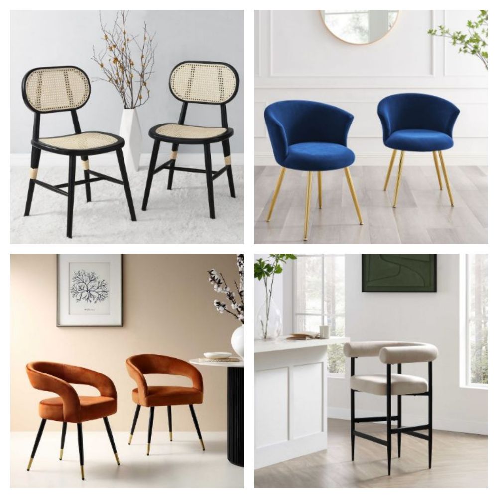 Luxury Bar Stools, Office Chairs, Dining Sets, Coffee Tables, Dining Chairs, Bedside Tables, Sofa Beds, Sofas, Benches, Mirrors & More!