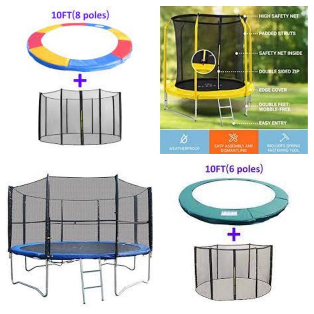 LIQUIDATION OF TRAMPOLINE SAFETY AND ACCESSORIES DISTRIBUTION COMPANY INCLUDING SAFETY NETS, PROTECTIVE MATS ETC