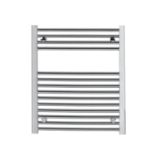 Flomasta Curved Chrome Effect Vertical Curved Towel Radiator (R29E)Add warmth and luxury to your